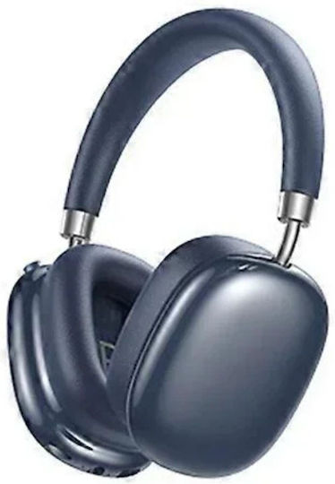 Remax RB-602HB Wireless / Wired Over Ear Headphones with 70 hours of Operation Blue
