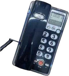 Wired Landline Telephone Oho 208 102082 Black