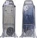 Shopping Trolley Blue 91x34x26cm