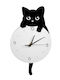 Kinder Wanduhr mit Pendel 24.5x43.5cm
