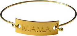 Armband Metall Tattoo 6,5cm Mama Gold