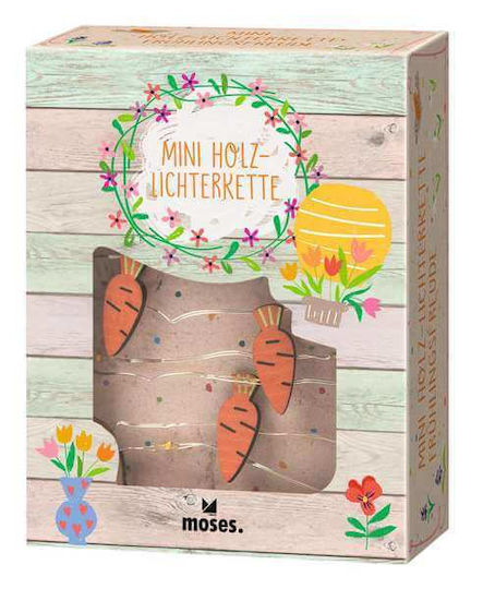 Moses Led Wooden Kids Wall Light