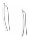 Oxzen Σκουλαρίκια Ear Climbers από Ασήμι