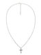 U.S. Polo Assn. Herren Kreuz aus Stahl mit Kette Aspen