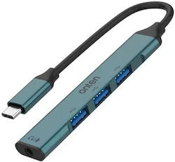 Onten USB Хъб 3 Порта (USB-A) Onten USB Хъб 3 Порта (USB-A)