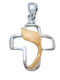 Metrongold Damen Gold Kreuz 18K