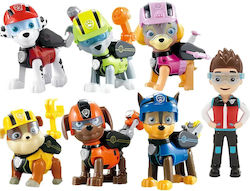 Movable Paw Patrol Figurines 7 Pcs Set Heroes Popular Children's Cartoon Movable Paw Patrol Figurines 7 Pcs Set Heroes Popular Children's Cartoon