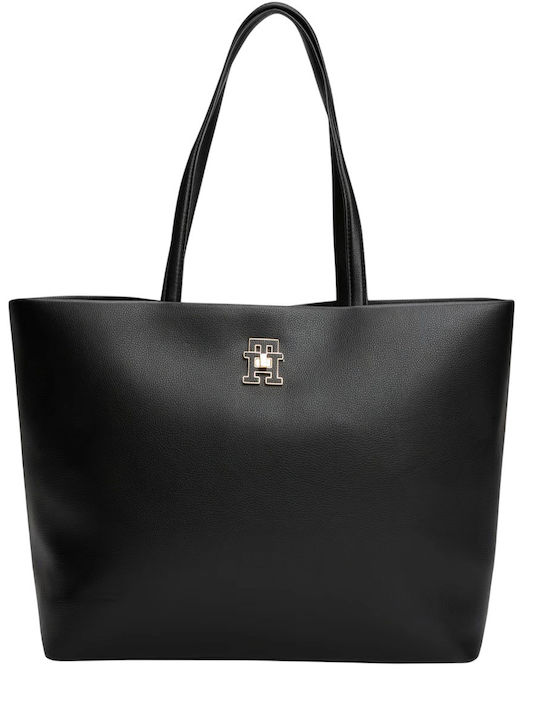 Tommy Hilfiger Modern Damentasche Tote Handtasche Schwarz