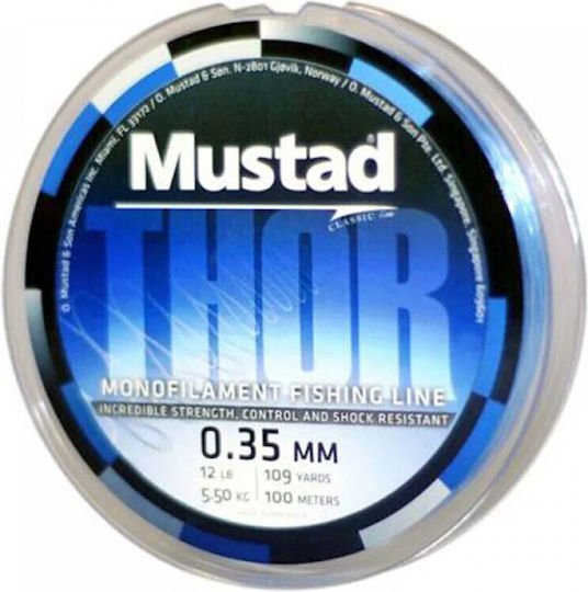 Mustad Hm Thor Monofilament 0.370mm Hm-0.37-20-cl