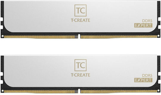 TeamGroup Expert 64GB DDR5 RAM cu 2 module (2x32GB) și Viteză 6000