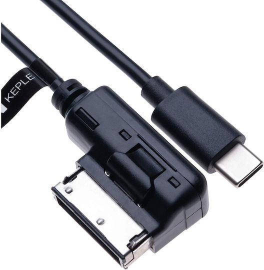 Adaptor Audio Ami La Usb C 1 M Compatibil Audi A3 A4 S4 A5 S5 S6 A8 S8 A8-l Q3 Q5 Q7 Tt R8 Vw Jetta Golf Mk6 Tiguan Touareg Skoda Scaun