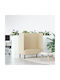 Ecke Sofa Cream 109x56x121cm