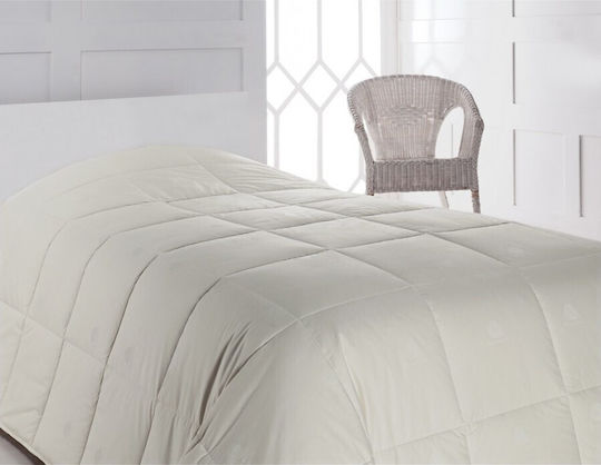 Cottonbox Πάπλωμα Μονό Μάλλινο 155x215εκ. 155 300 GSM