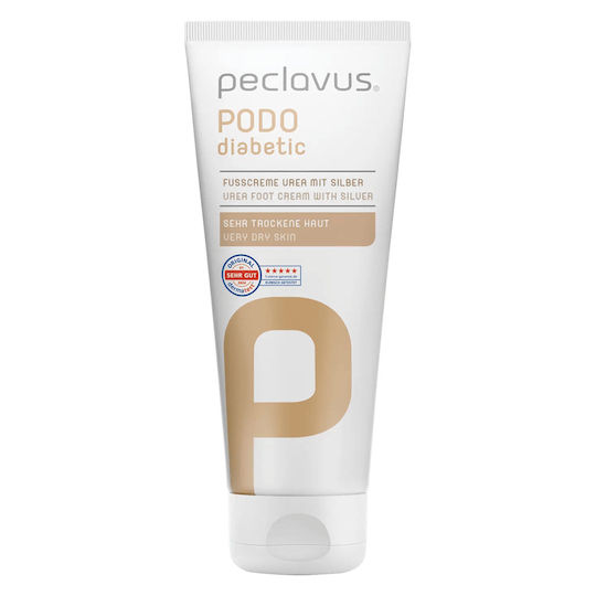 Peclavus Pododiabetic Κρέμα Ποδιών 10% Ουρία & Άργυρο 100ml