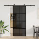 vidaxl Sliding Door Hardware Set 90x205 cm Glas...