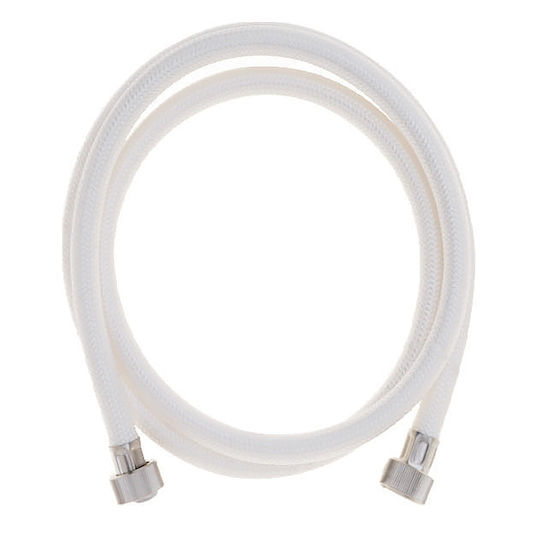 Shower Hose Bathroom Plastic Braided Pressure White Matte 200cm 020228 Interflex