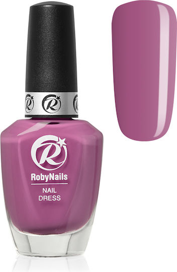Roby Nails Lustruirea De Lungă Durată Oja Luciu Rose Violet 10ml