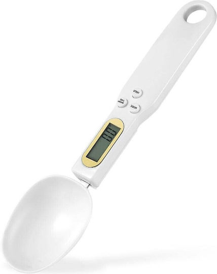 Ψηφιακή Ζυγαριά Κουτάλι 500g/0.1g Λευκό