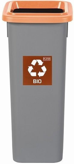 Plafor Coș De Gunoi Din Plastic Gri 53lt Plafor Coș De Gunoi Din Plastic Gri 53lt