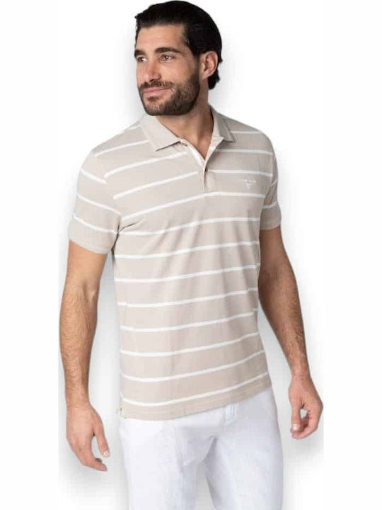 Polo Μπλούζα Κοντομάνικη Μπεζ