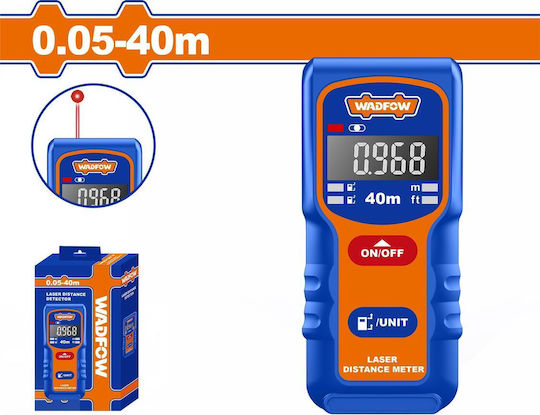 Wadfow Laser Distance Meter WDL1504 with Range up to 40m