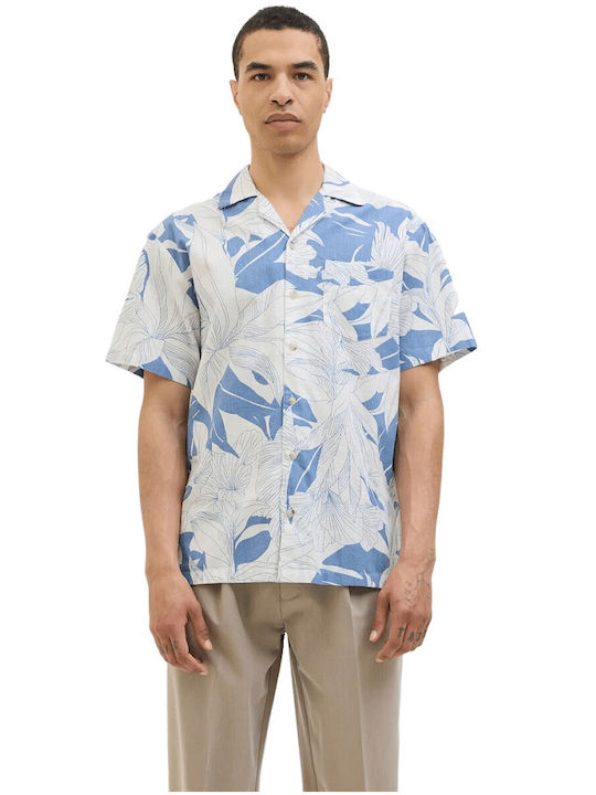 Jack & Jones Short-sleeved Shirt Blue