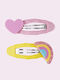 Mini Cools Set Kinderhaarklammern mit Haarspange Herz