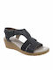 Anatomic Women's Leather Platform Shoes Black