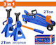 Wadfow Jack with Lifting Capacity up to 28.5cm and Weight Capacity up to 2 Tons