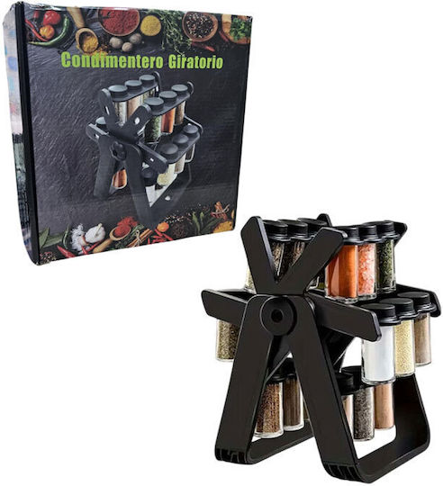 Plastic Tabletop Rotating Spice Rack