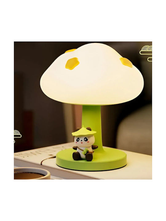 Kids Decorative Lamp Mushroom animal Green