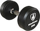 MegaFitness Βαράκι Στρογγυλό Λαστιχένιο 1 x 10kg