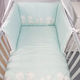 Baby Star Baby Crib Bedding Set Bear White