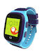 Kinder-Smartwatch 4G Mit GPS Und Kamera Blau
