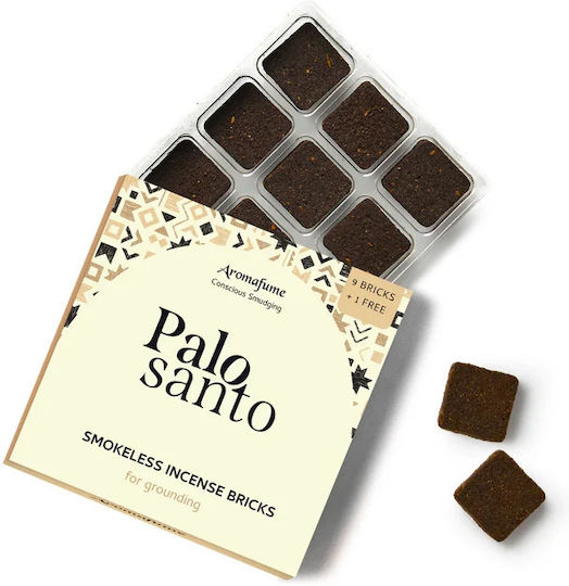 Αρωματικά Τουβλάκια Θυμιάματος Palo Santo Incense Bricks 10τμχ