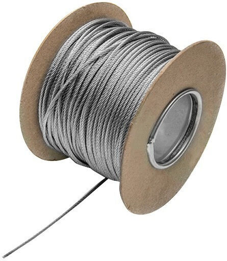 Kabel Kompatibel Rize Zip-clip Clips Tragfähigkeit 15kg Länge 10 m Silber Farbe