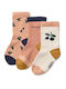 Liewood Kindersocken Silas Berry Pale Tuscany 3er-Pack