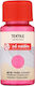 Talens Tac Textile Paints 50ml Pearl & Neon 8516 Pearl Fuchsia