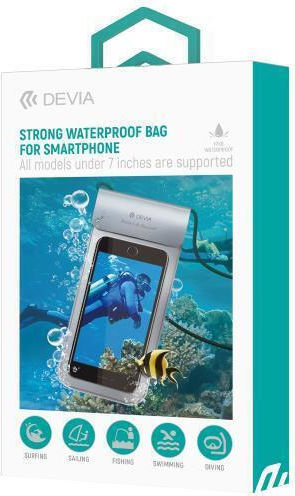 Waterproof Θήκη Devia El158 Strong Smartphones Έως 6.9'' Μαύρο 6938595384806
