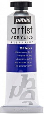 Acrylfarben Pebeo 37ml Extra Feine Ultramarin Tiefblau