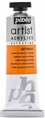 Ακρυλικο Pebeo 37ml Extra Fine Orange Cadmium Yellow