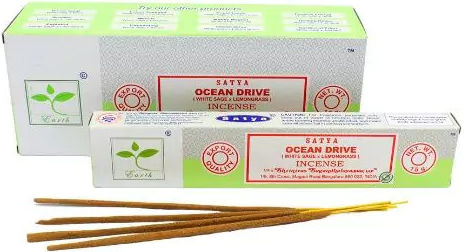 Earth Satya Incense Sticks Ocean Drive Φασκόμηλο & Λεμονόχορτο