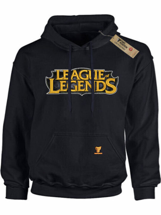 Hanorac Copii cu Glugă Black League Legends