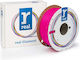 Real Filament PLA 3D Printer Filament 1.75mm Fluorescent Pink 1kg 1τμχ (Spool)