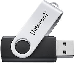Intenso Line 64GB USB 3.2 Ασημί