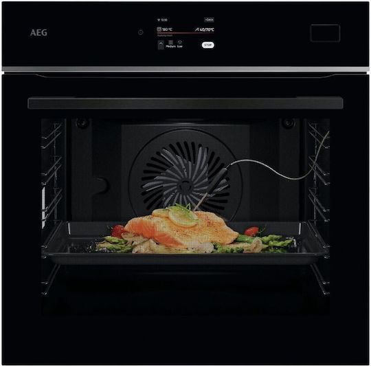 AEG Φούρνος άνω Πάγκου 70lt Π59.5εκ. Μαύρος