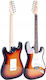 V-tone Est 22 Sb Chitară Electrică 4/4 Stratocaster