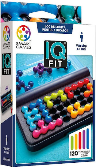 Joc de Societate IQ Fit Logic Game pentru 1+ Jucători 6+ Ani Smart Games