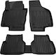 Race Axion Set of Front and Rear Mats 5pcs Tray Type for Volkswagen Tiguan 2007-2015 Black