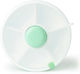 GoBe Παιδικό Πιάτο Φαγητού Snack Spinner από Πλαστικό Πράσινο